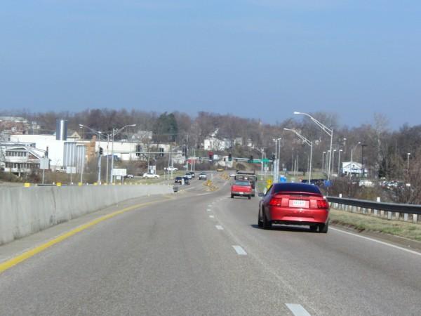 Fog cleared by the time I got to Jefferson City.